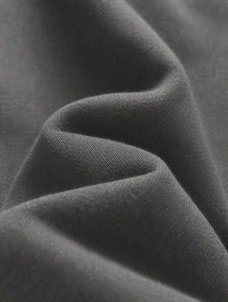 GREY - Men’s Classic Half-Zip Fleece Hoodie — Clean Look, All-Season Comfort