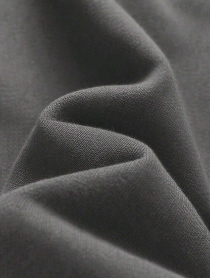 GREY - Men’s Classic Half-Zip Fleece Hoodie — Clean Look, All-Season Comfort